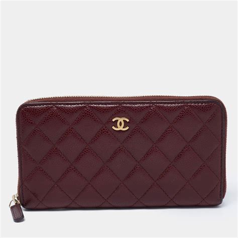 chanel classic quilted zipped wallet|chanel wallet original price.